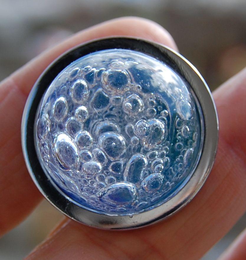 bouton de meuble "les bulles bleues" (4)