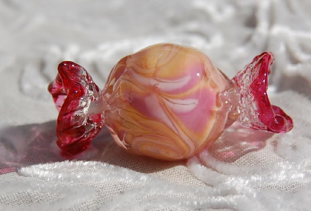 Bonbon vanille fraise